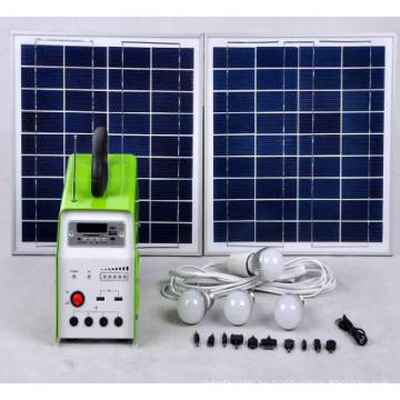 30wp Solar Home System con luz LED